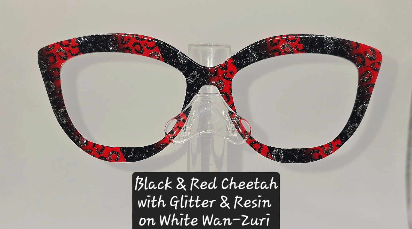 Black & Red Cheetah