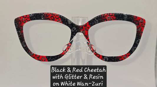 Black & Red Cheetah