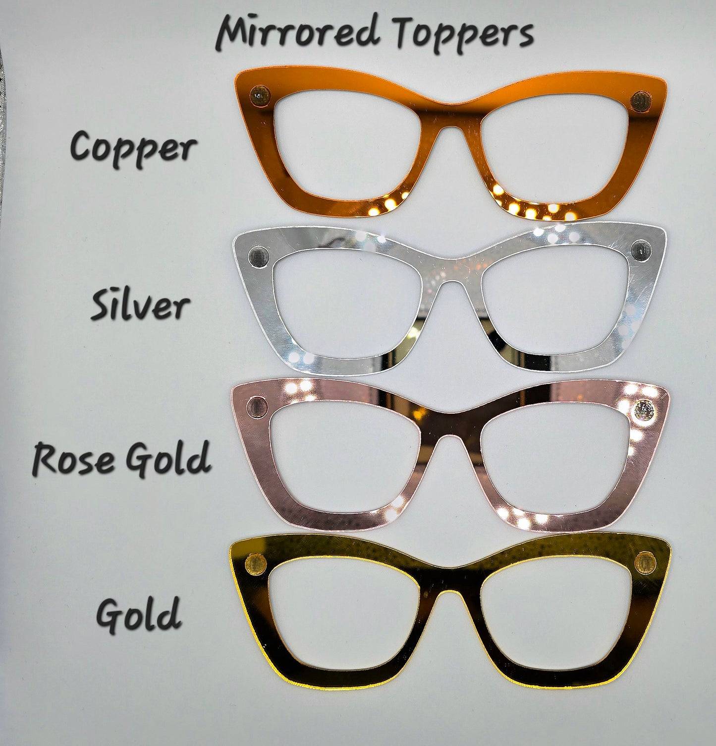 Mirrored Toppers