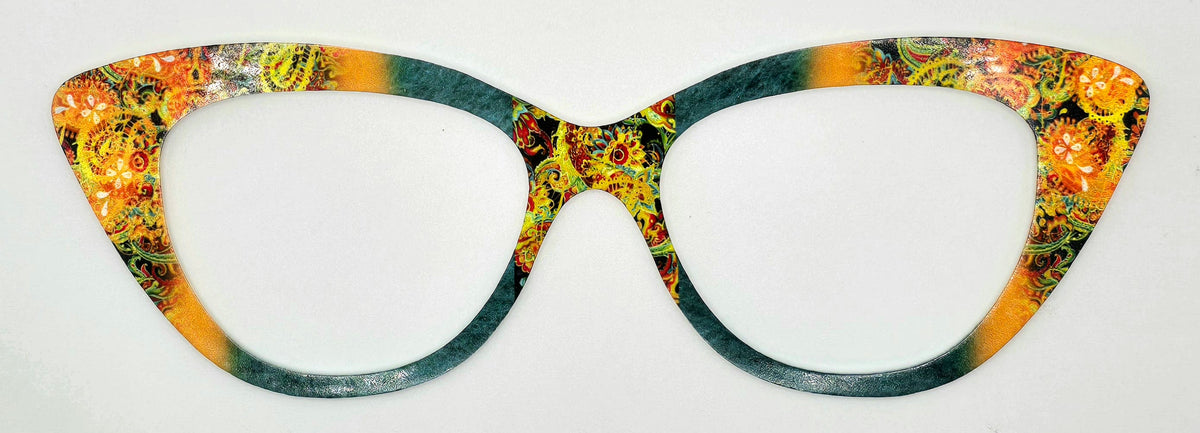 Kym's Orange Paisley