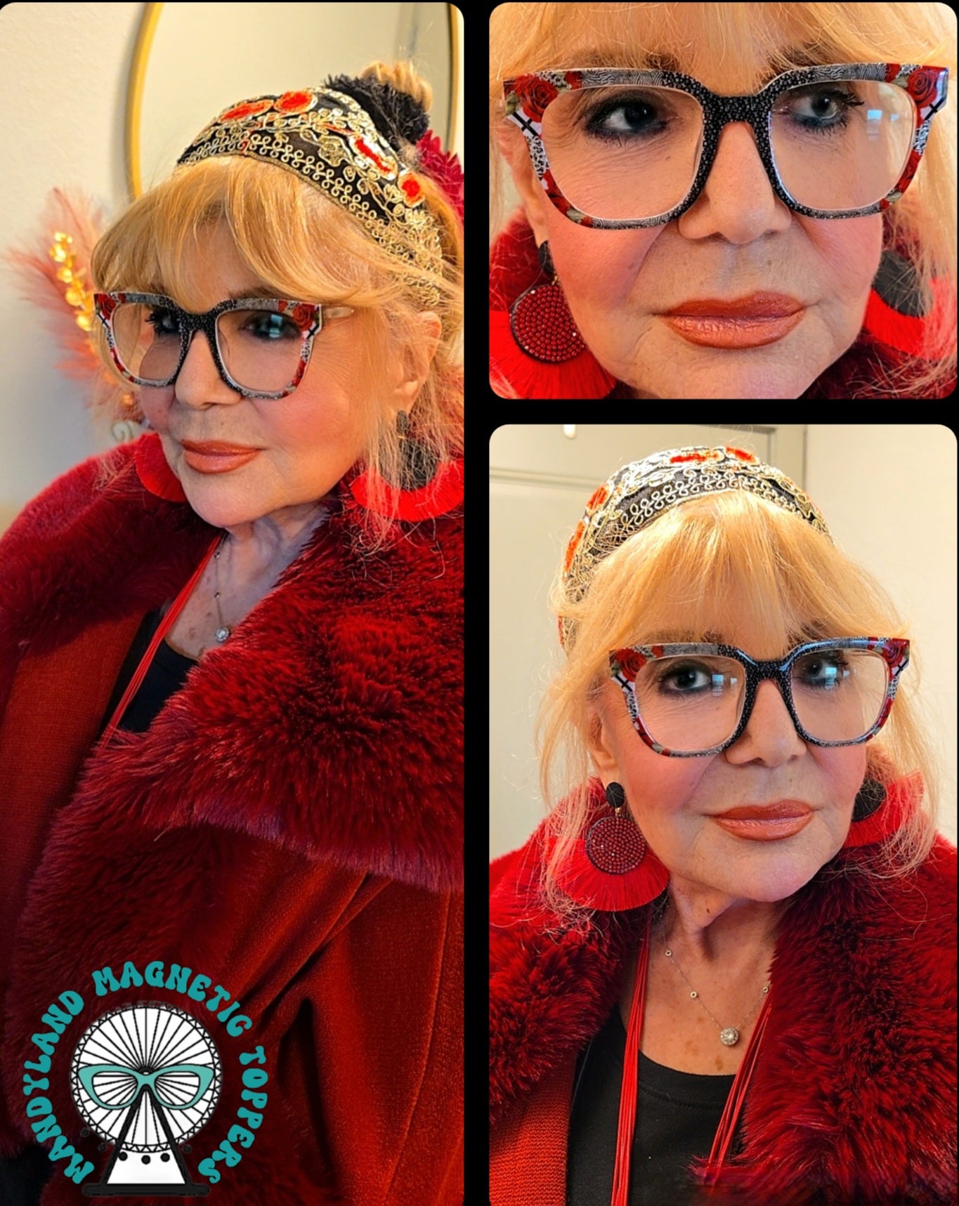 Rose Trellis with a little LV