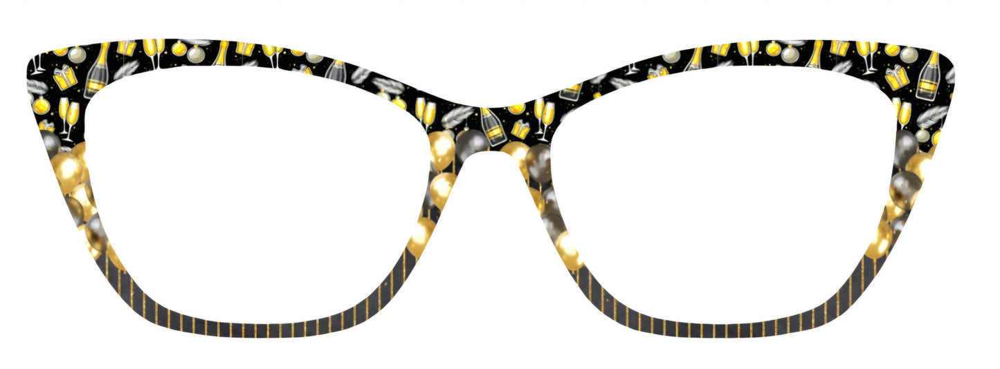 New Year's Eve Balloon Split