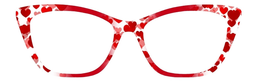 Floating Hearts 4 Ways (choose Vertical Split, Horizontal Split, Full Print, or Double Vertical Split)