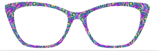 Lollipop Swirls Vertical Split