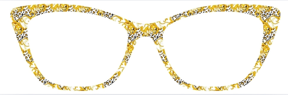 Gold Filagree & Cheetah