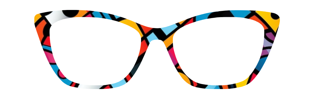 Britto Inspired Modern Abstract