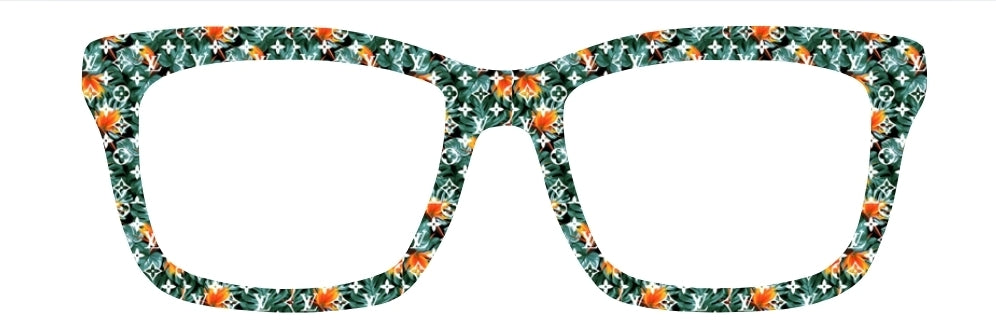 "LV Inspired" Birds of Paradise