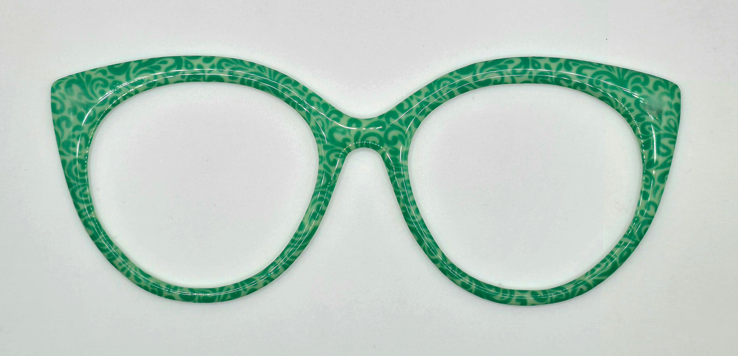 Destash Zuri Green Paisley Flexi