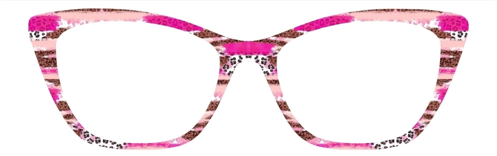 Glam Brushstroke Leopard