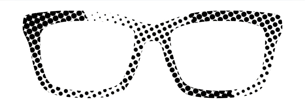 DJ Mixed Black & White Polka Dot