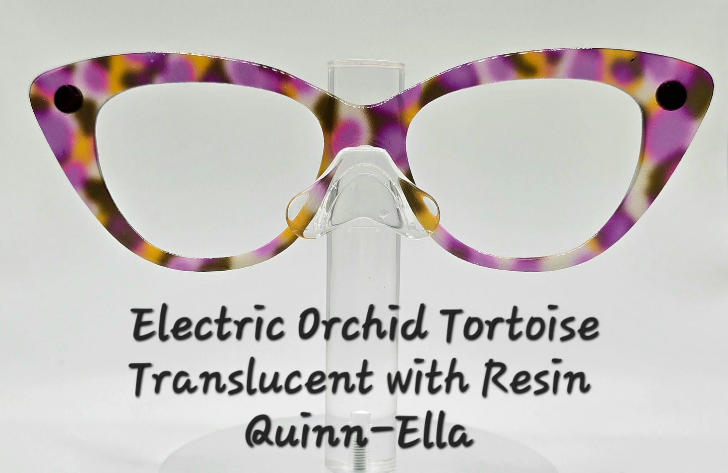 "Electric Orchid Tortoise" (Semi-Translucent)