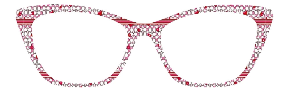 "Coach Inspired" Hearts