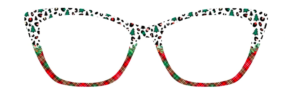 BB Christmas Leopard Plaid Split