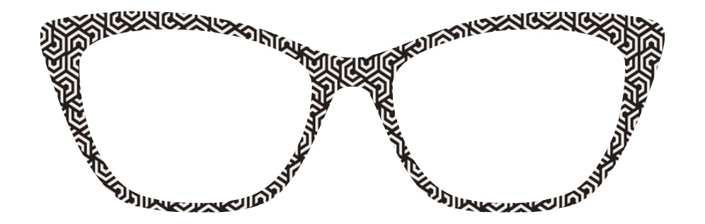 Black & White S Pattern