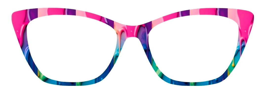 Rainbow Dripping Paint