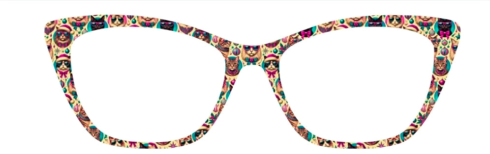 Mid-Century Christmas Cats