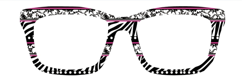 Wild Zebra & Hot Pink Stripes