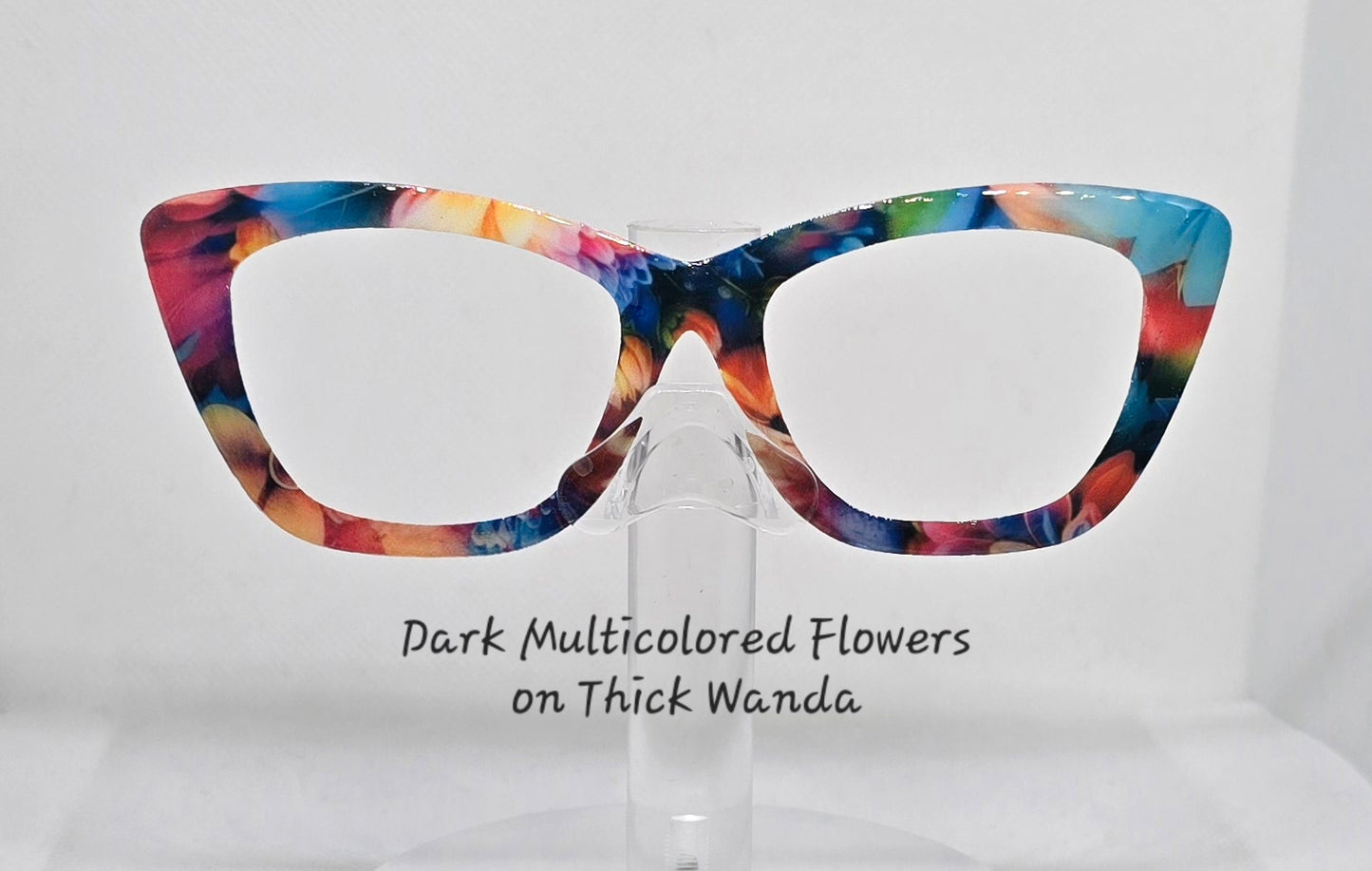 Dark Multicolored Flowers