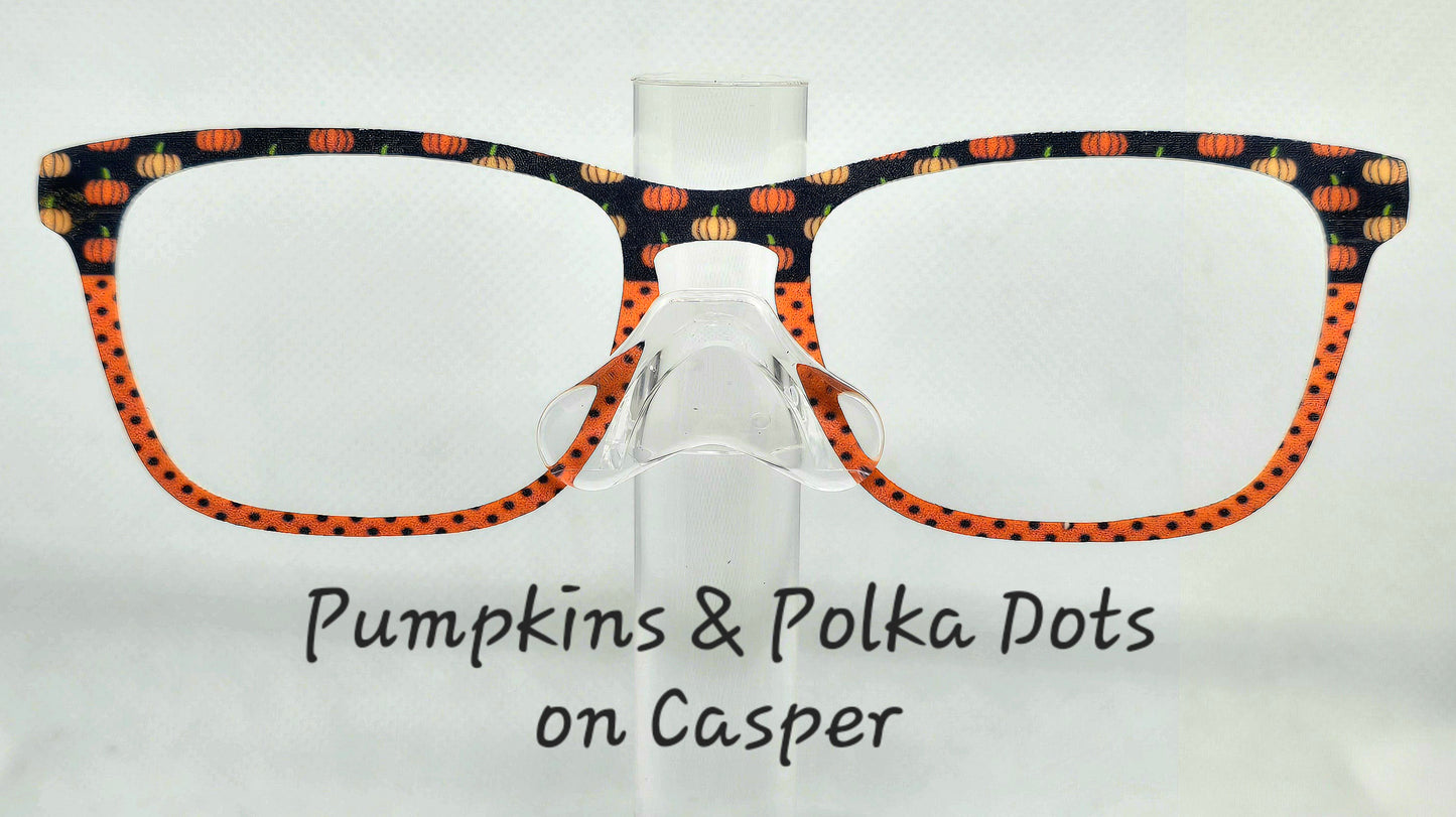 Pumpkin & Polka Dot Split
