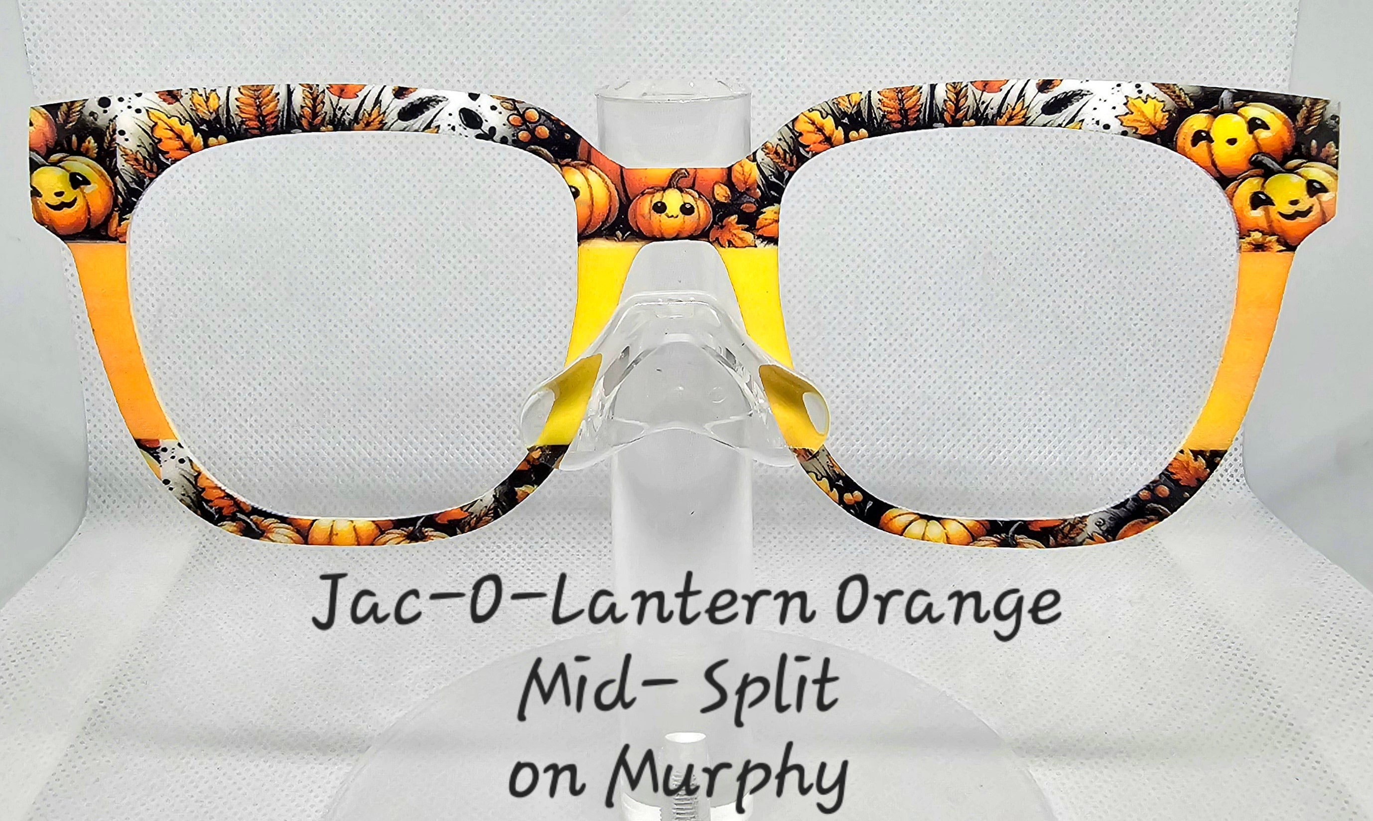 Jac-O-Lantern Orange Mid-Split – Mandyland Magnetic Toppers