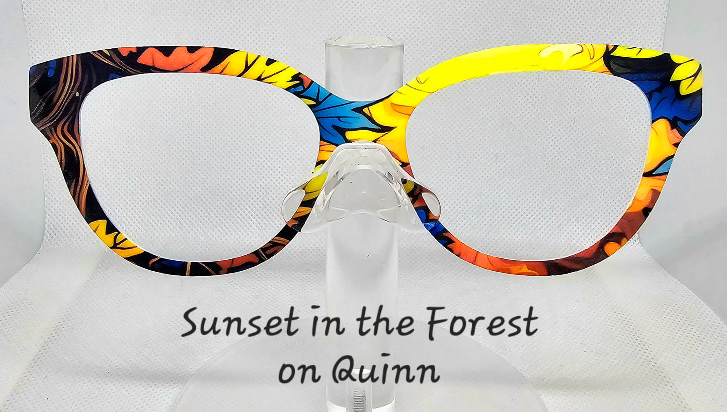 Sunset in the Forest