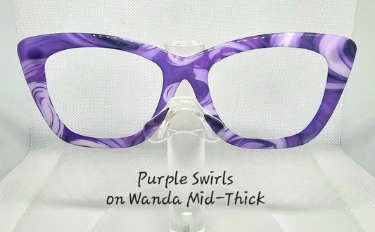 Purple Swirls