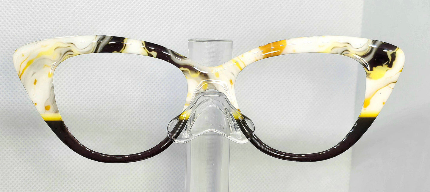 Black & White Marble w/Gold