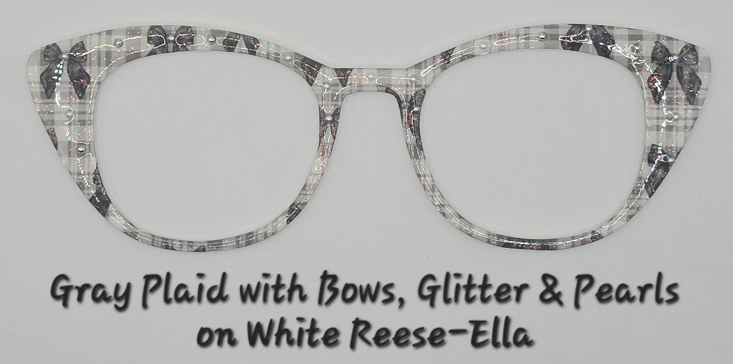 Gray Plaid with Bows