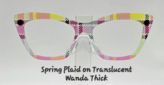 RTS Spring Plaid full print Translucent on Wanda Thick