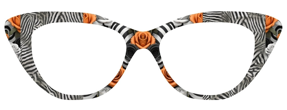 Wild Roses in Orange