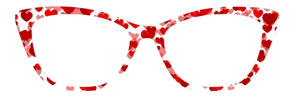 Floating Hearts 4 Ways (choose Vertical Split, Horizontal Split, Full Print, or Double Vertical Split)