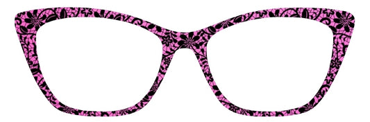 Black & Pink Lace