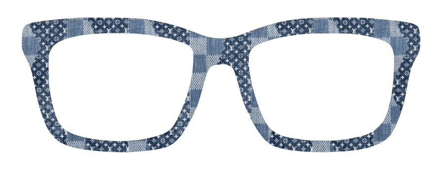 "LV" Inspired Denim Mix