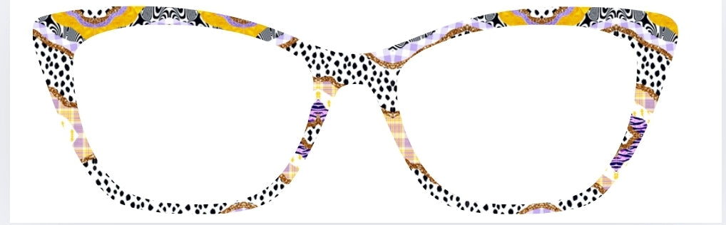 Lavender Dalmation Swirls