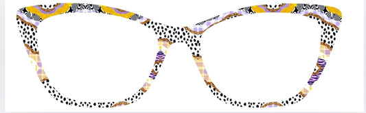 Lavender Dalmation Swirls