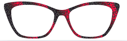 Black & Red Cheetah