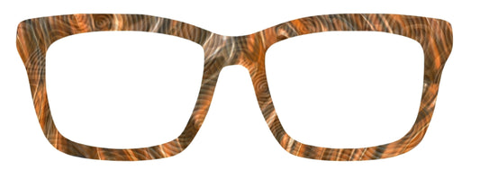 Copper Woodgrain Swirls