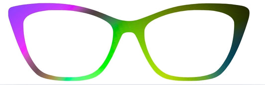 Fuschia to Green Gradient