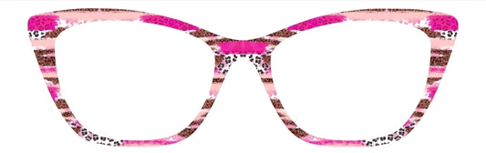 Glam Brushstroke Leopard