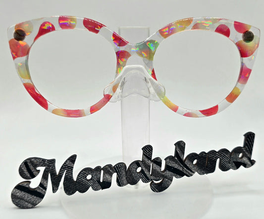 The Lava Translucent *To achieve the Holographic Effect add the $10 Resin/Shimmer/Embellishment option and Note "Holographic"