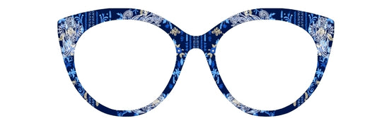 Heidi's Navy Needlepoint