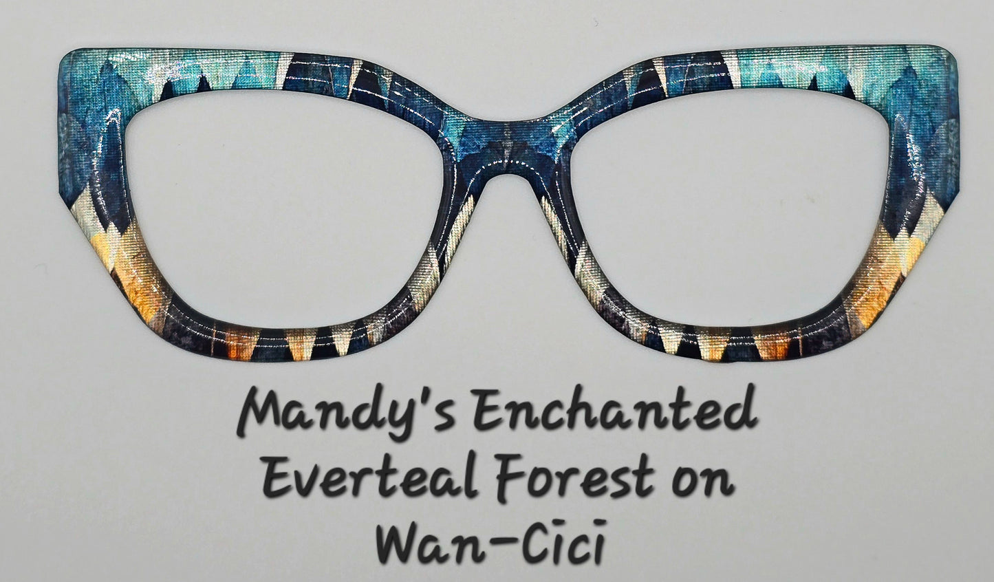 Mandy's Enchanted Everteal Forest on a Silver Topper/Cici's Premium Collection