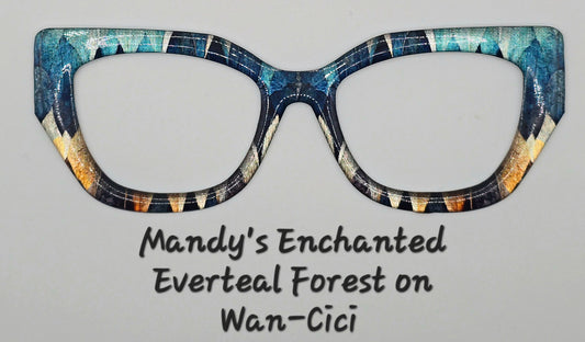 Mandy's Enchanted Everteal Forest on a Silver Topper/Cici's Premium Collection