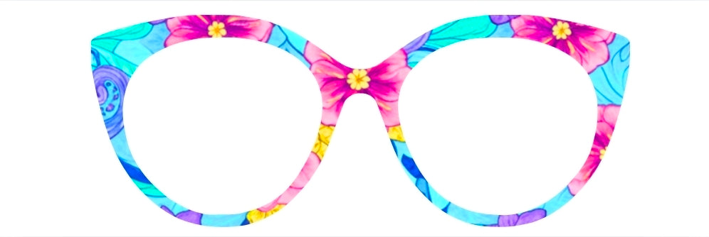 Heidi's Hibiscus Watercolor Floral