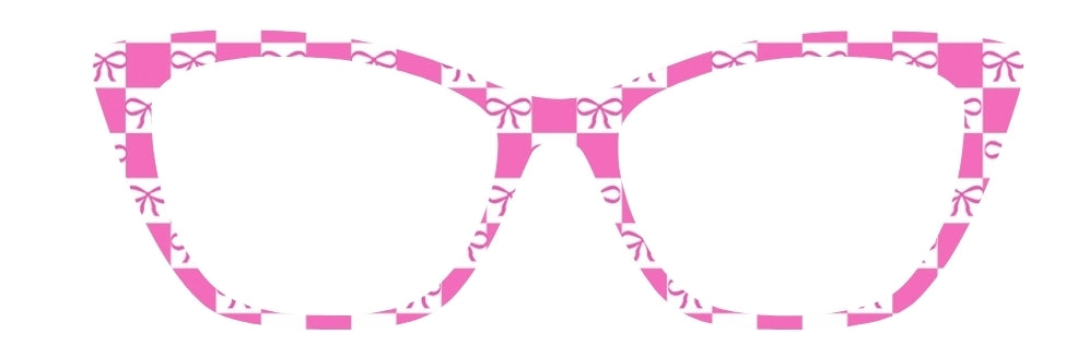 Karrie's Pink Blocked Bows