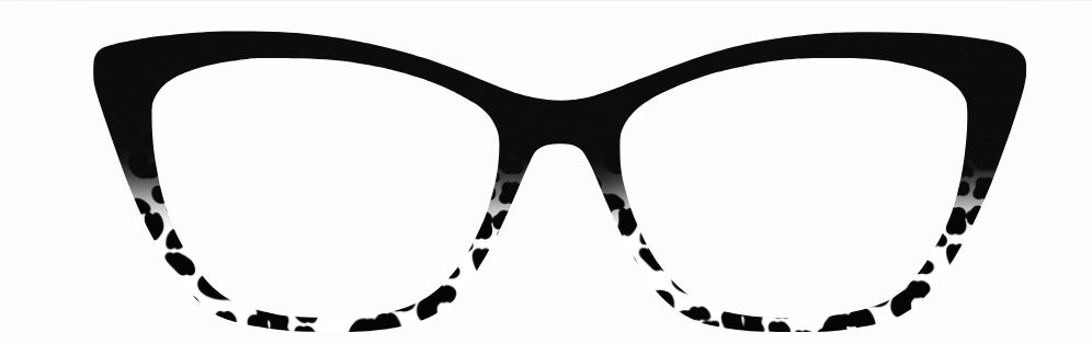 Black & White Leopard Split