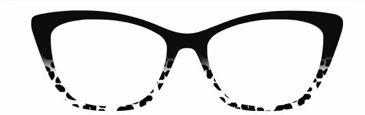 Black & White Leopard Split