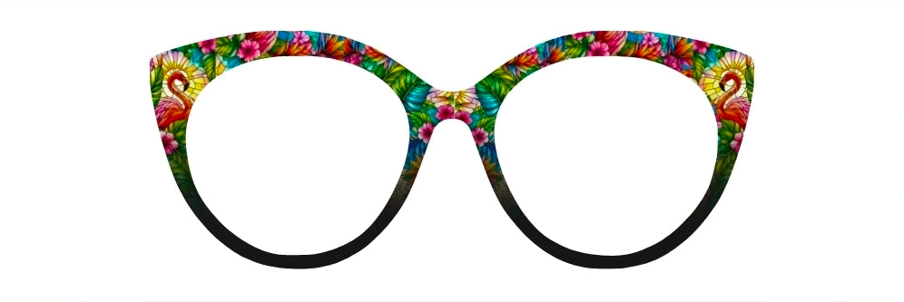 The Flamingo Stained Glass (Pair Dupe)