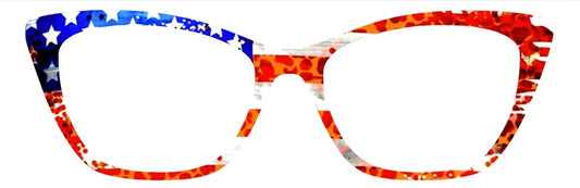 Cheetah American Flag