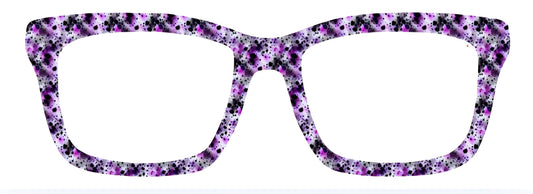 Abstract Purple Splatter